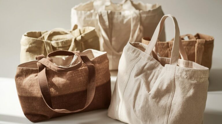 4. Organic Cotton Tote Bags – Stylish alternatives to plastic bags. (2)